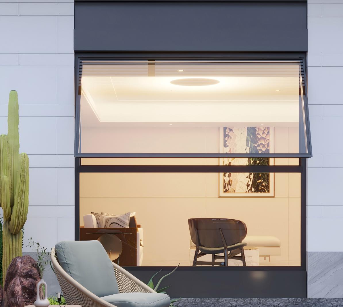 Minimalist Casement Window