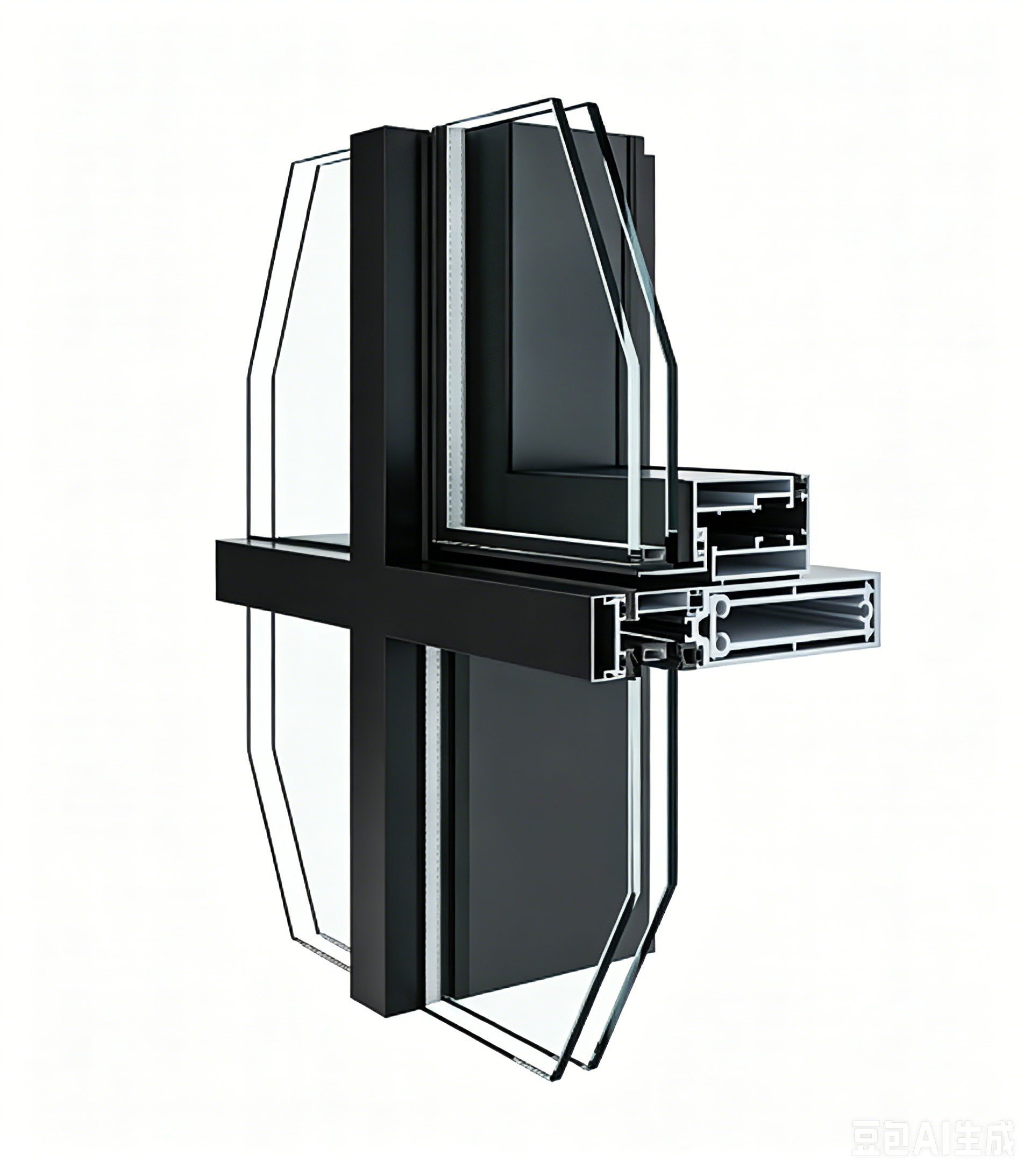 Slimline Framed Curtain Wall